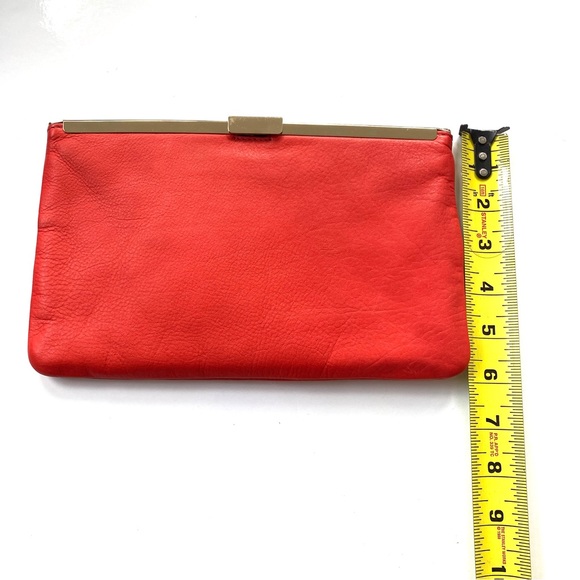 J.Crew Leather Clutch-NWT - Picture 7 of 10